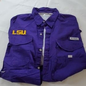 Mens LSU Tigers men's shirt, size Lg